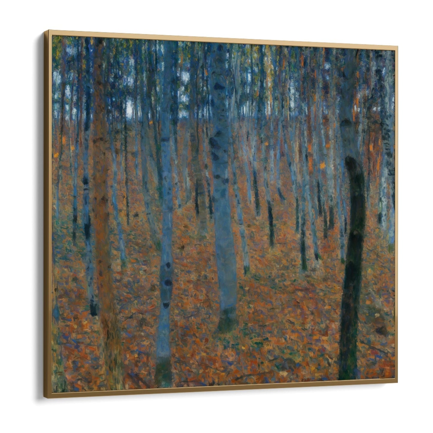Pădurea de mesteacăn - Gustav Klimt