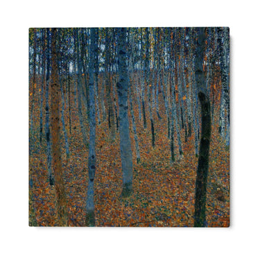 Quadro Stampa su Tela Bosco di betulle - Gustav klimt - CupidoDesign