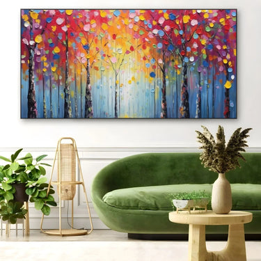 Quadro Stampa su Tela Bosco incantato - CupidoDesign