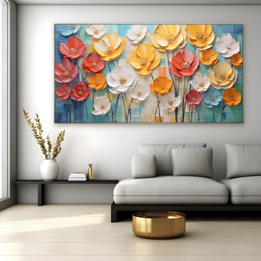 Quadro Stampa su Tela Bouquet di Luce - CupidoDesign