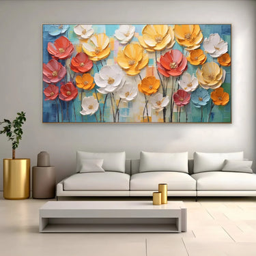 Quadro Stampa su Tela Bouquet di Luce - CupidoDesign