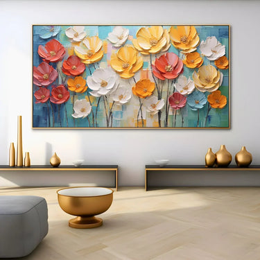 Quadro Stampa su Tela Bouquet di Luce - CupidoDesign