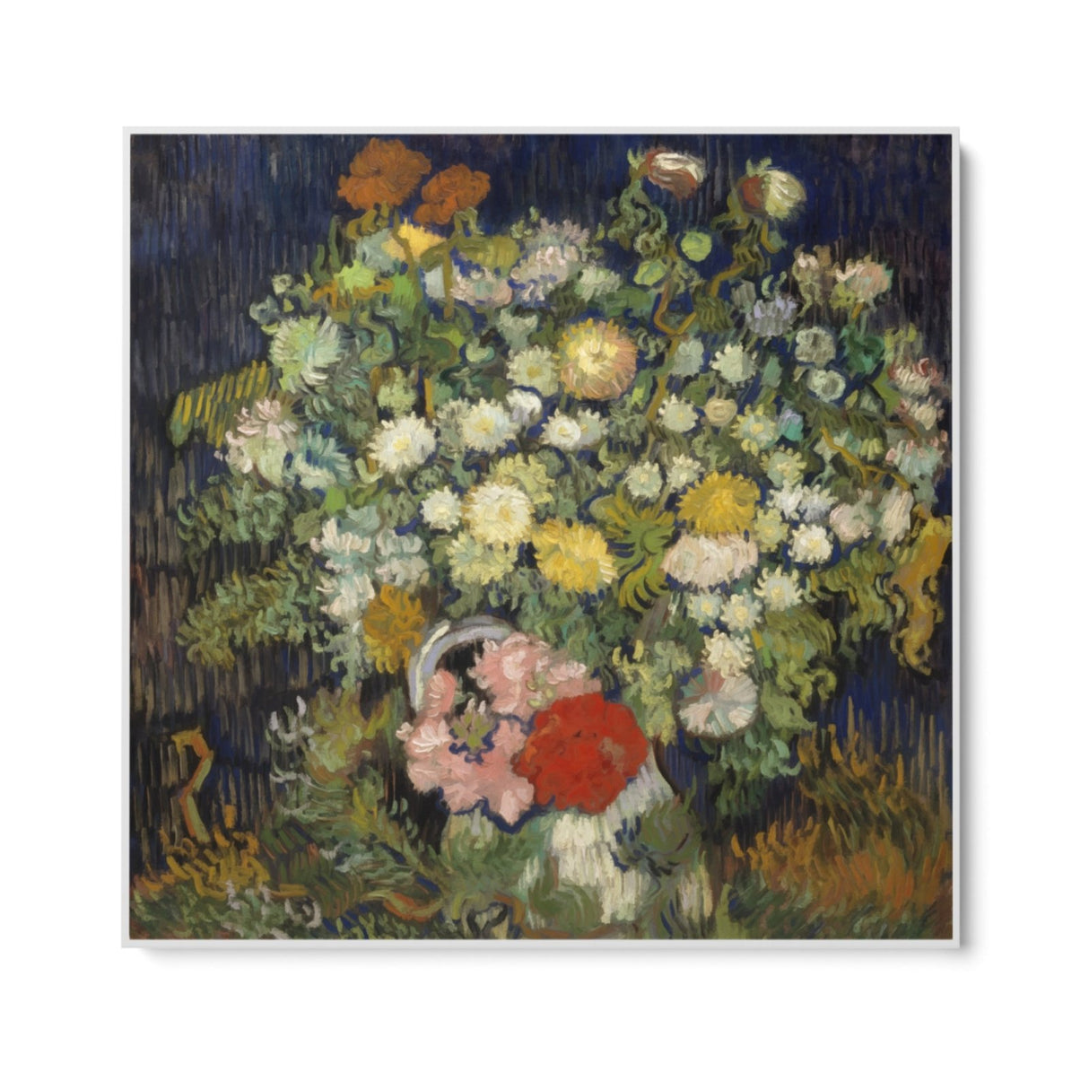 Ramo de flores en un jarrón, Vincent Van Gogh