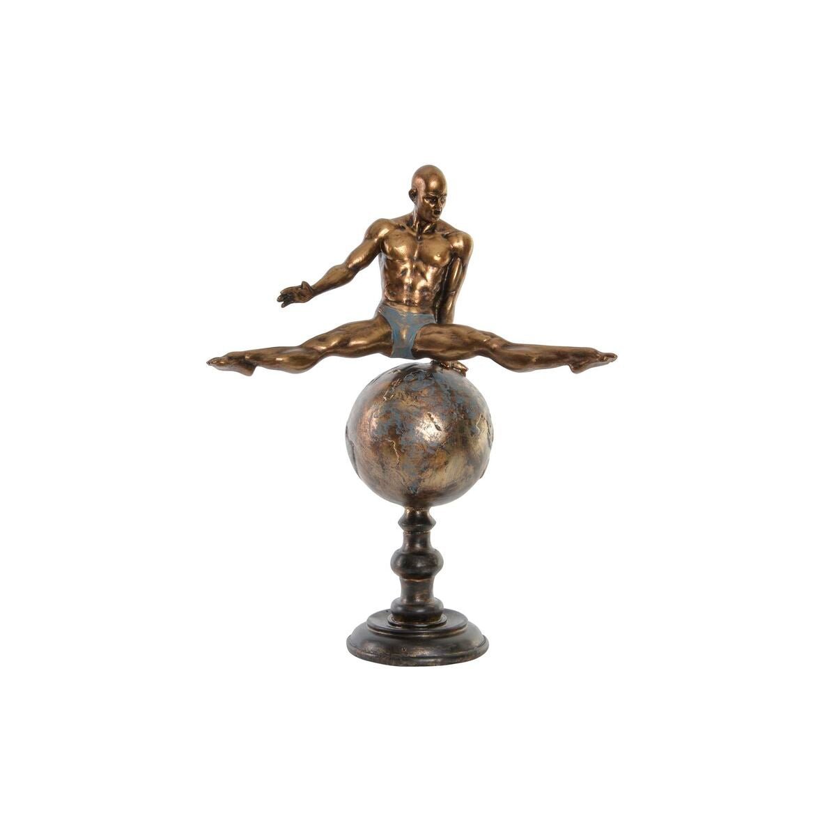 Bronzový atlét 36 x 19 x 46 cm)