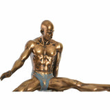 Bronze athlete 36 x 19 x 46 cm)