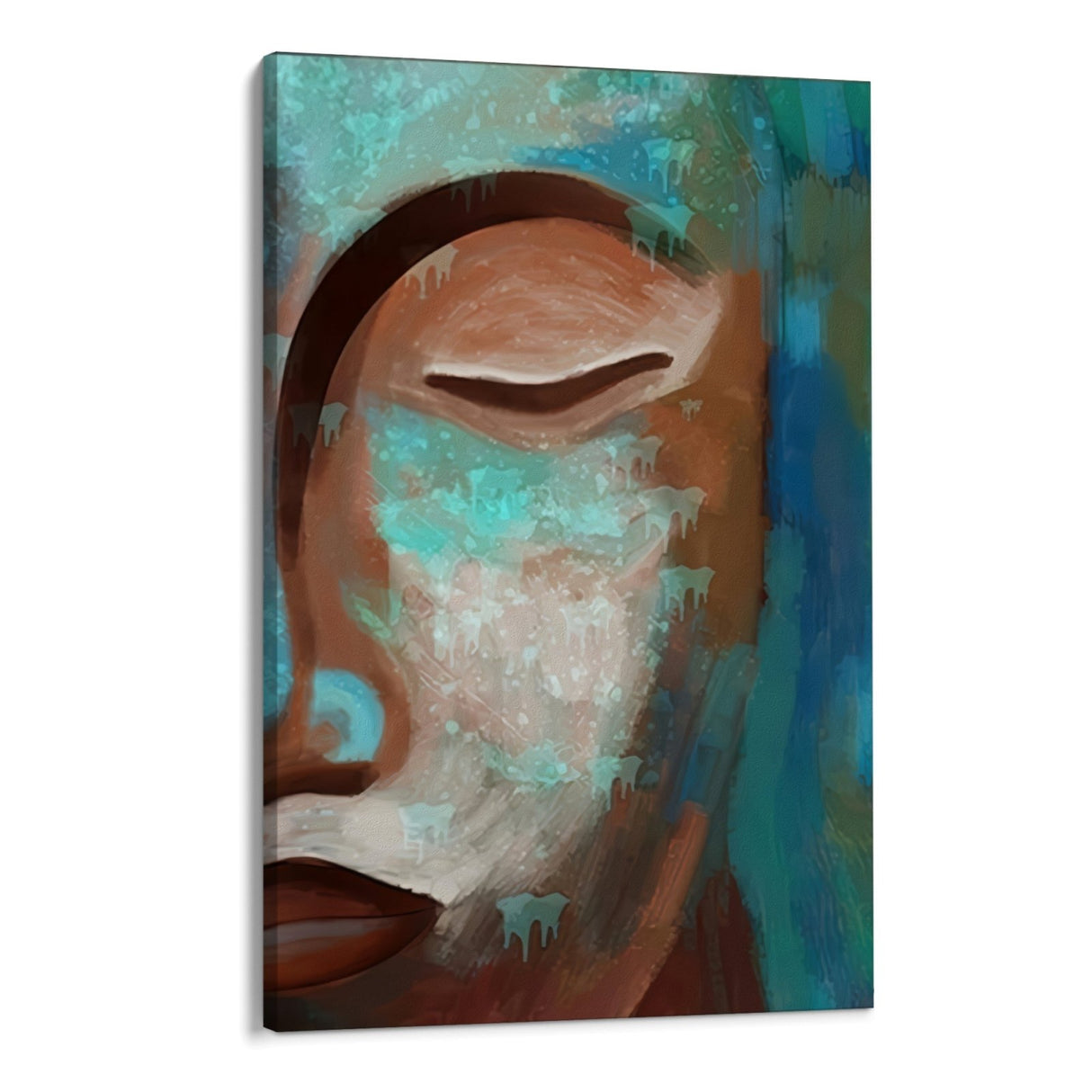 Buddha Astratto 70x100cm - CupidoDesign