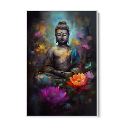 Floral Buddha