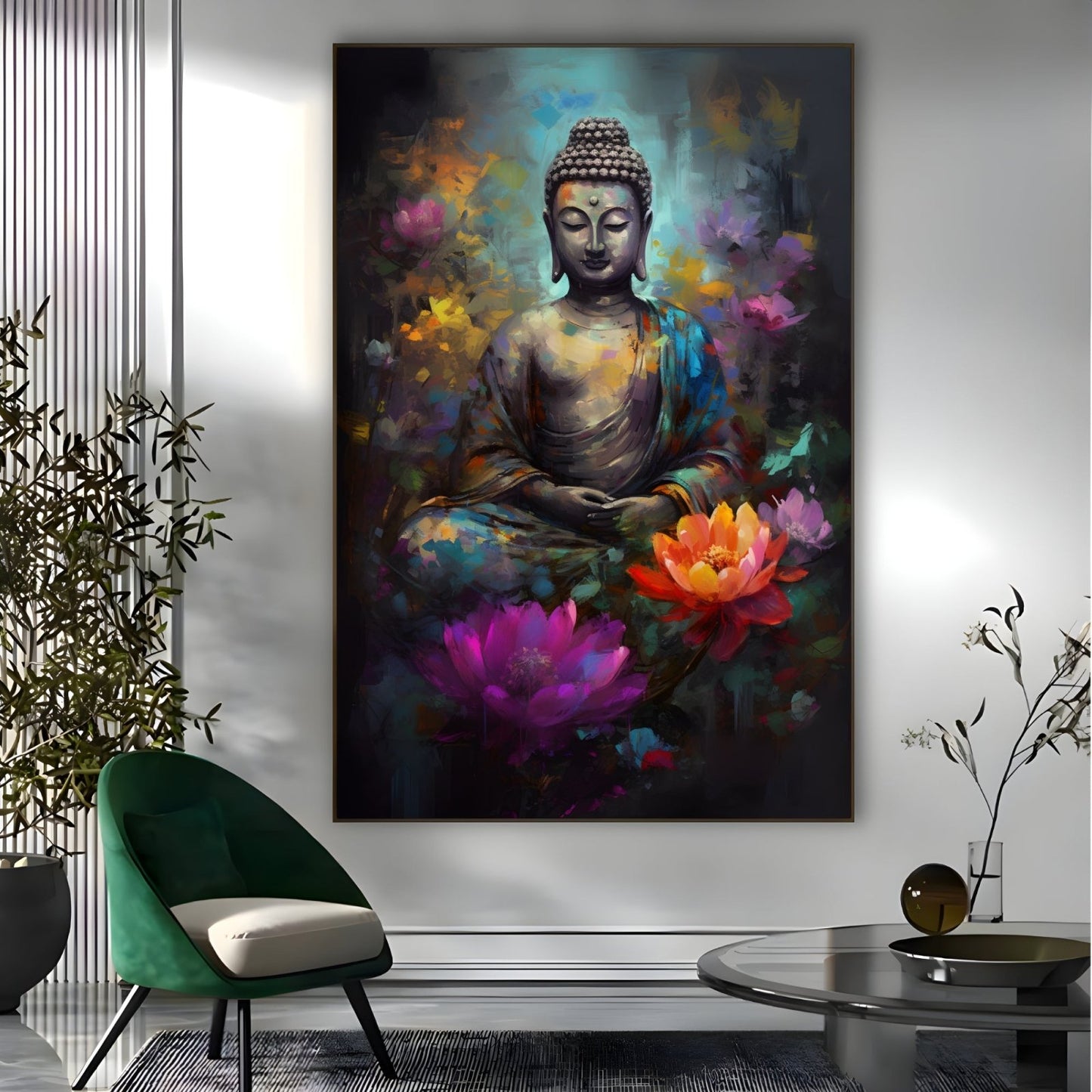 Bloemen Boeddha