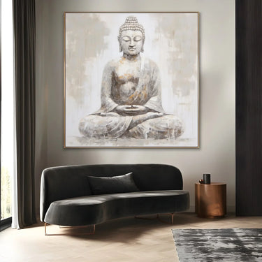 Quadro Stampa su Tela Buddha Moderno - CupidoDesign