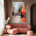 Quadro Stampa su Tela Caleidoscopio dell'Anima 80x120cm - CupidoDesign
