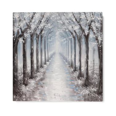 Quadro Stampa su Tela Cammino Innevato - CupidoDesign