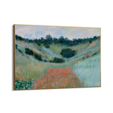 Campo di papaveri a Giverny, Claude Monet - CupidoDesign