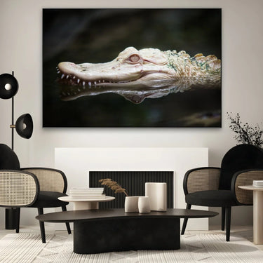 Quadro Stampa su Tela Canti degli Alligatori - CupidoDesign