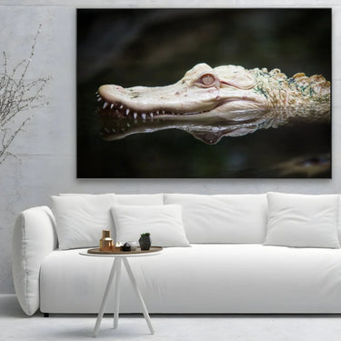 Quadro Stampa su Tela Canti degli Alligatori - CupidoDesign
