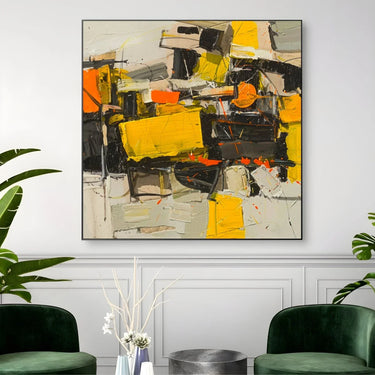 Quadro Stampa su Tela Caos Creativo - CupidoDesign