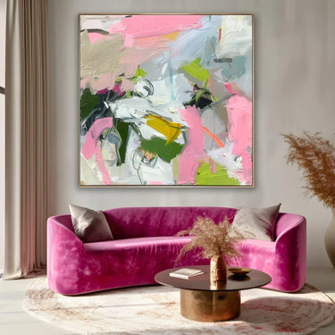 Quadro Stampa su Tela Carezza di Colori - CupidoDesign