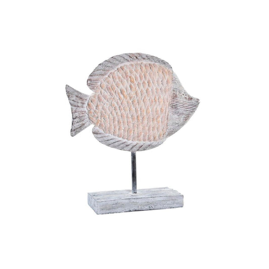 Geschnitzter Fisch 27,4 x 9 x 32 cm