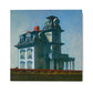 Quadro Stampa su Tela Casa lungo la ferrovia, Edward Hopper - CupidoDesign