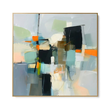 Quadro Stampa su Tela Cascata di Colori - CupidoDesign