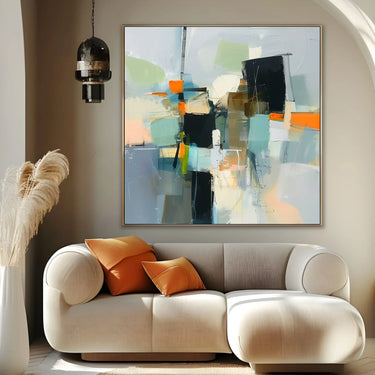 Quadro Stampa su Tela Cascata di Colori - CupidoDesign