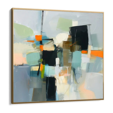 Quadro Stampa su Tela Cascata di Colori - CupidoDesign