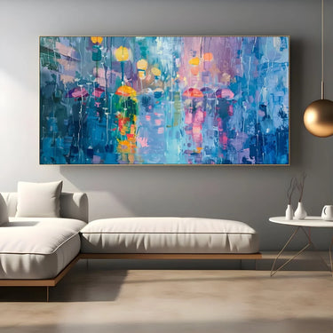 Quadro Stampa su Tela Cascata di Tonalità - CupidoDesign