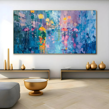 Quadro Stampa su Tela Cascata di Tonalità - CupidoDesign