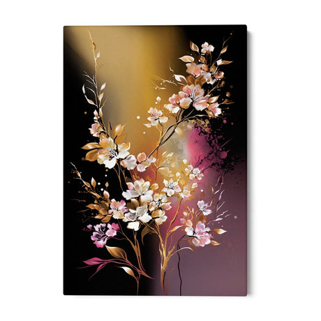 Quadro Stampa su Tela Cascate Floreali - CupidoDesign