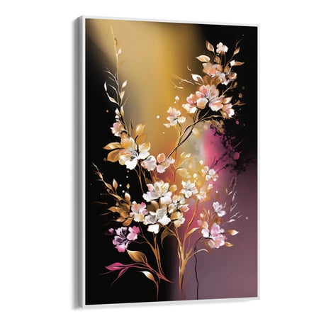 Quadro Stampa su Tela Cascate Floreali - CupidoDesign