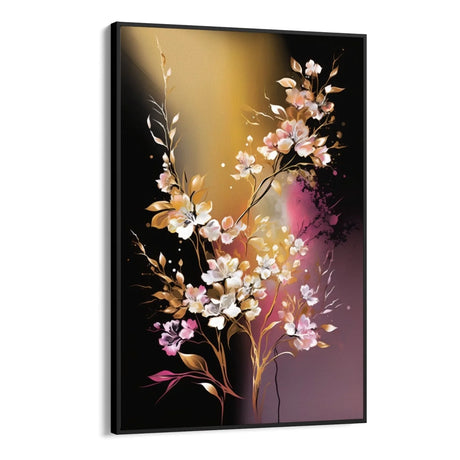 Quadro Stampa su Tela Cascate Floreali - CupidoDesign