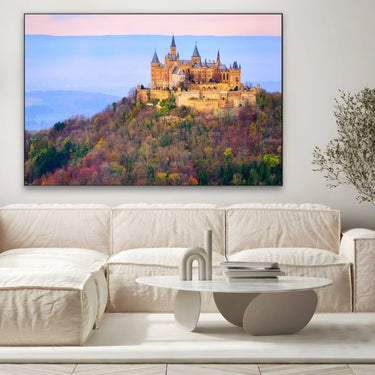 Quadro Stampa su Tela Castello di Hohenzollern, Germania - CupidoDesign