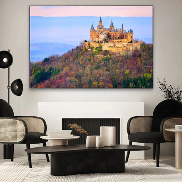 Quadro Stampa su Tela Castello di Hohenzollern, Germania - CupidoDesign