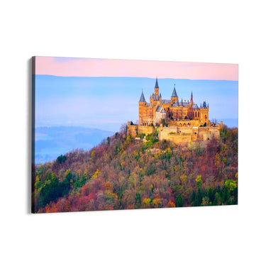 Quadro Stampa su Tela Castello di Hohenzollern, Germania - CupidoDesign