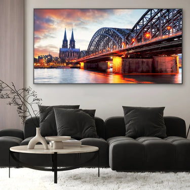 Quadro Stampa su Tela Cattedrale di Colonia, Germania - CupidoDesign