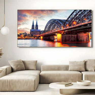Quadro Stampa su Tela Cattedrale di Colonia, Germania - CupidoDesign
