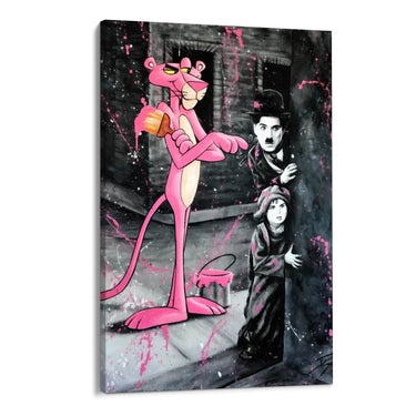 Quadro Stampa su Tela Charlie Chaplin - CupidoDesign