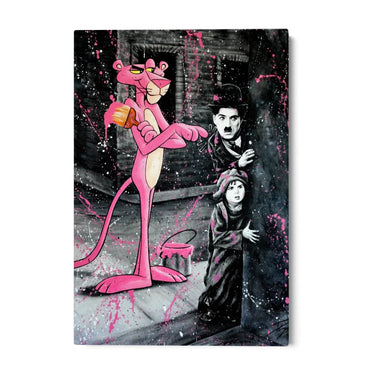 Quadro Stampa su Tela Charlie Chaplin - CupidoDesign