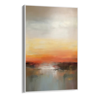 Quadro Stampa su Tela Chiaro Astratto - CupidoDesign