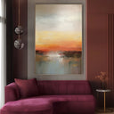 Quadro Stampa su Tela Chiaro Astratto - CupidoDesign