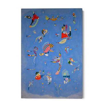 Quadro Stampa su Tela Cielo blu, Wassily Kandinsky - CupidoDesign