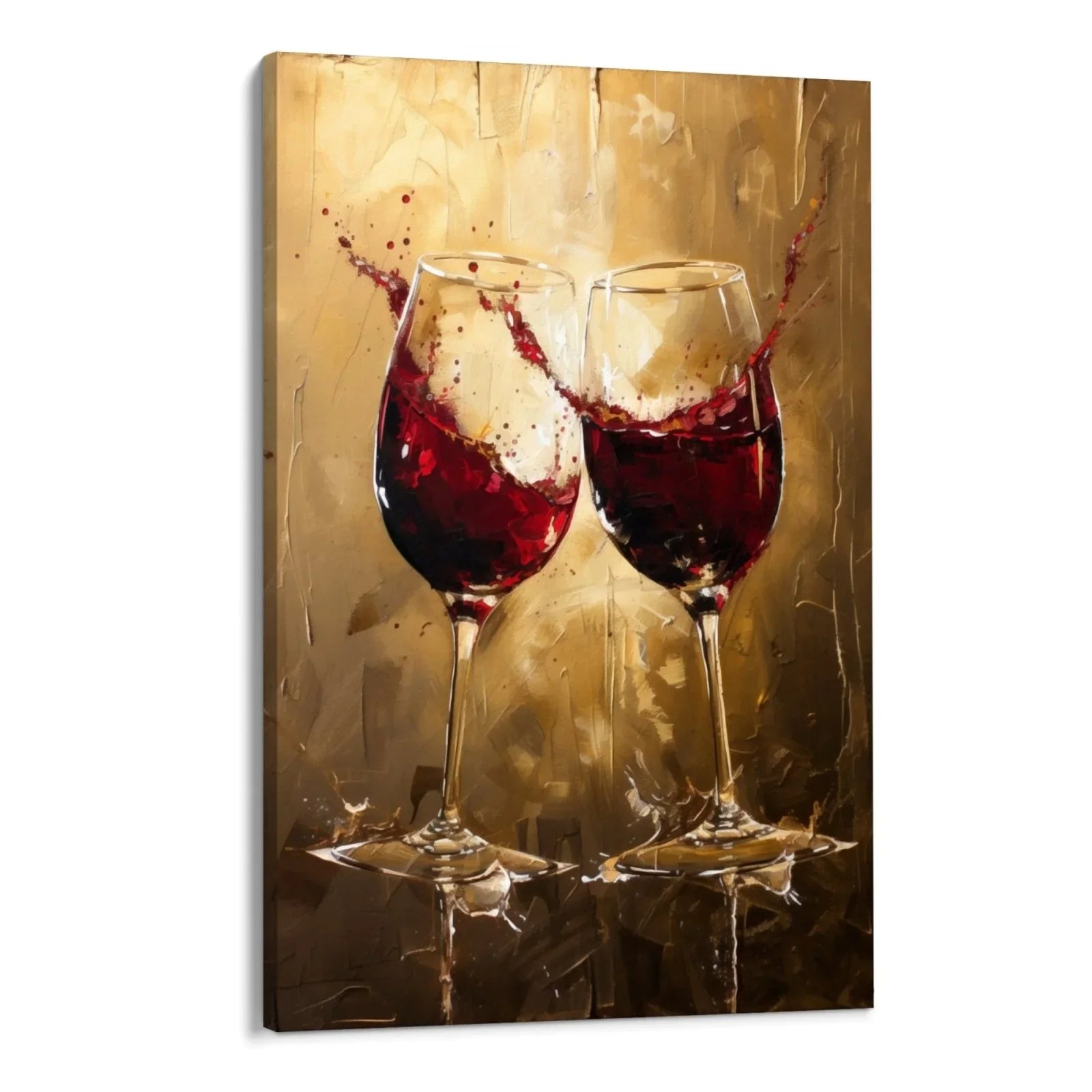 Quadro Stampa su Tela Cin Cin - CupidoDesign