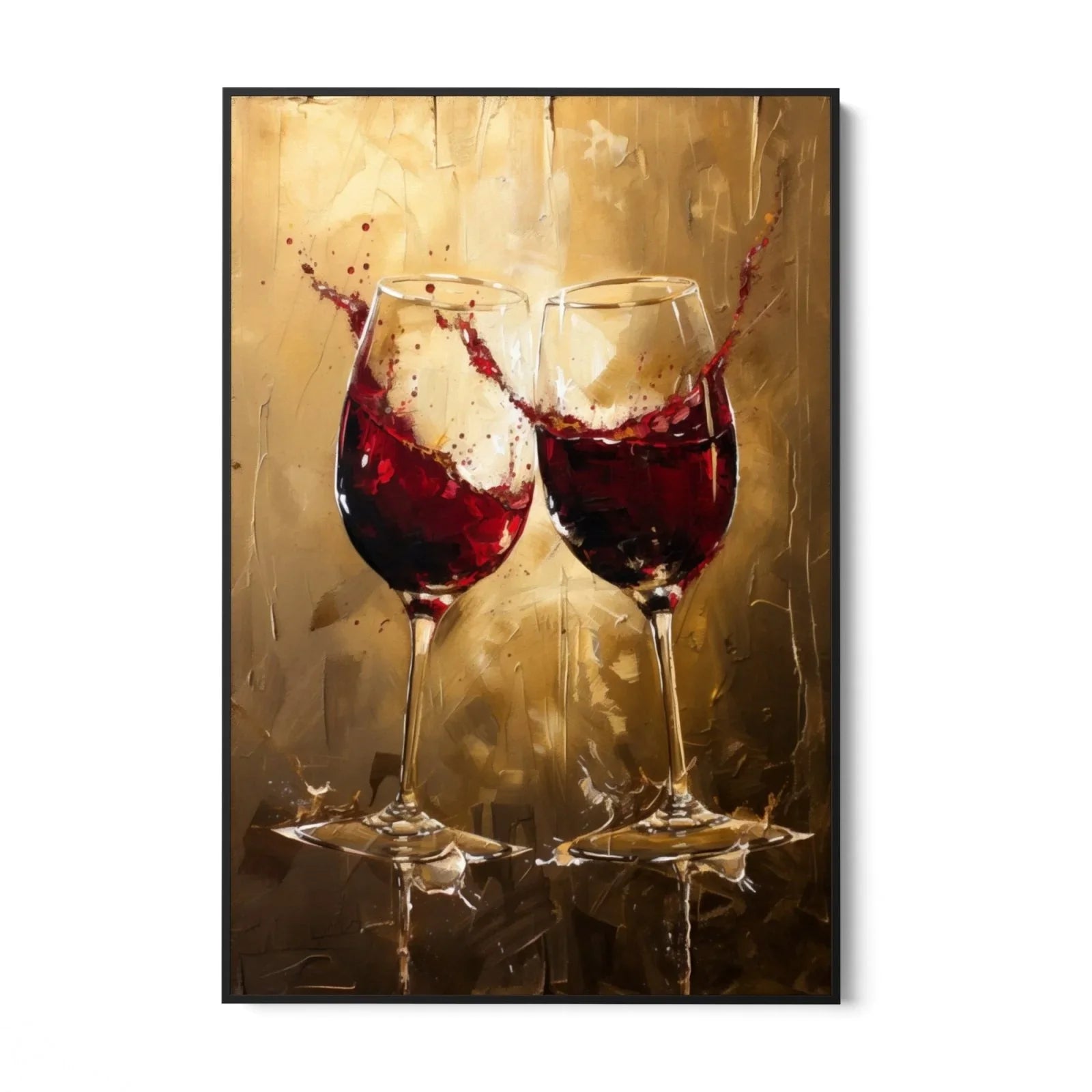 Quadro Stampa su Tela Cin Cin - CupidoDesign