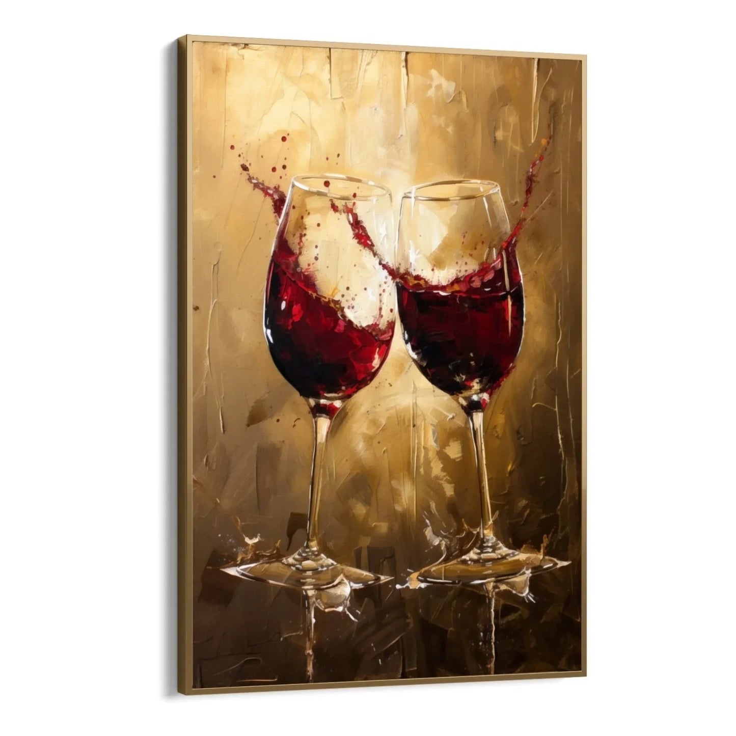 Quadro Stampa su Tela Cin Cin - CupidoDesign