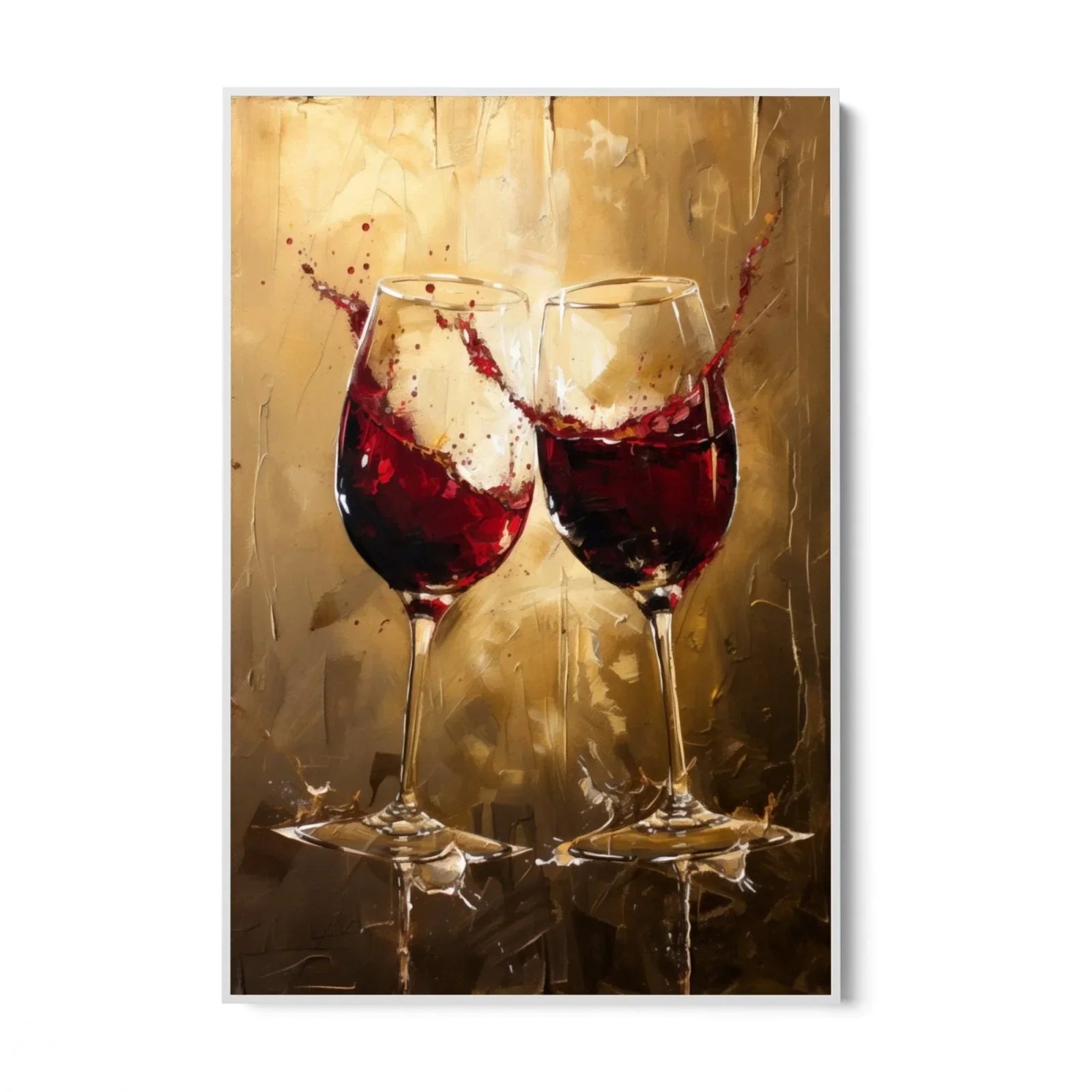 Quadro Stampa su Tela Cin Cin - CupidoDesign