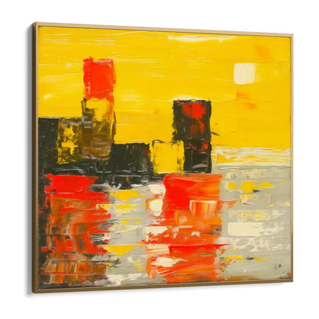 Quadro Stampa su Tela Città d’Oro - CupidoDesign