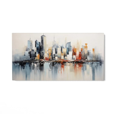 Quadro Stampa su Tela Città sospesa - CupidoDesign