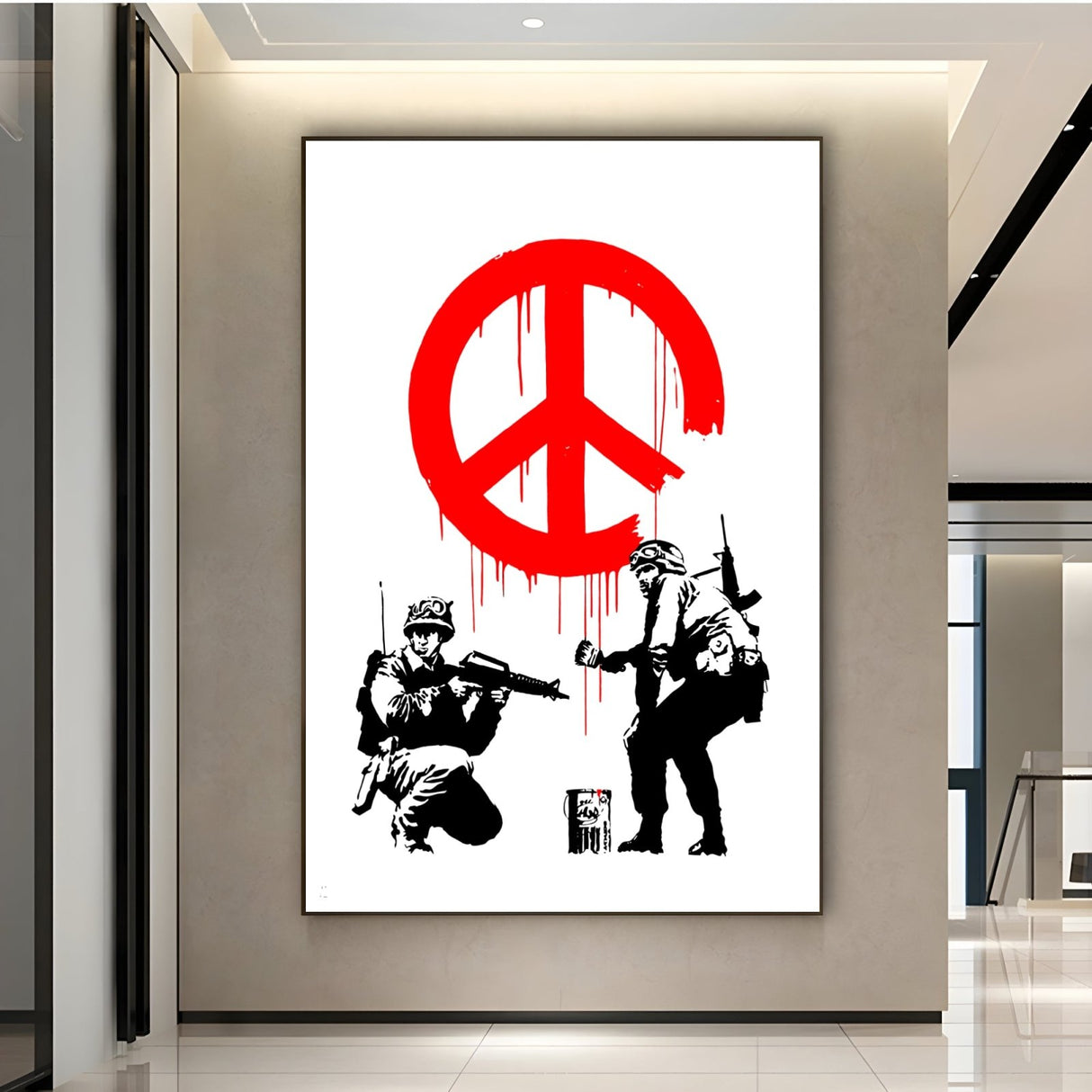 CND Soldiers, Banksy - CupidoDesign