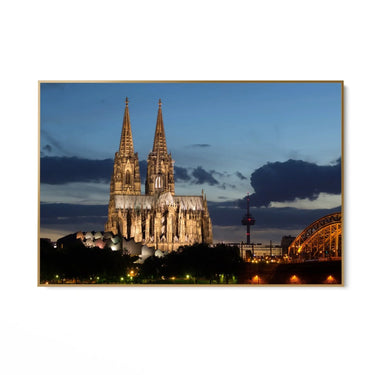 Quadro Stampa su Tela Colonia di Notte, Germania - CupidoDesign