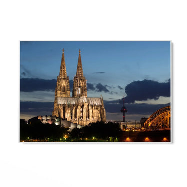 Quadro Stampa su Tela Colonia di Notte, Germania - CupidoDesign