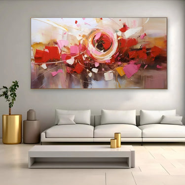 Quadro Stampa su Tela Colorato d'Amore - CupidoDesign